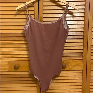 Zara Velvet bodysuit